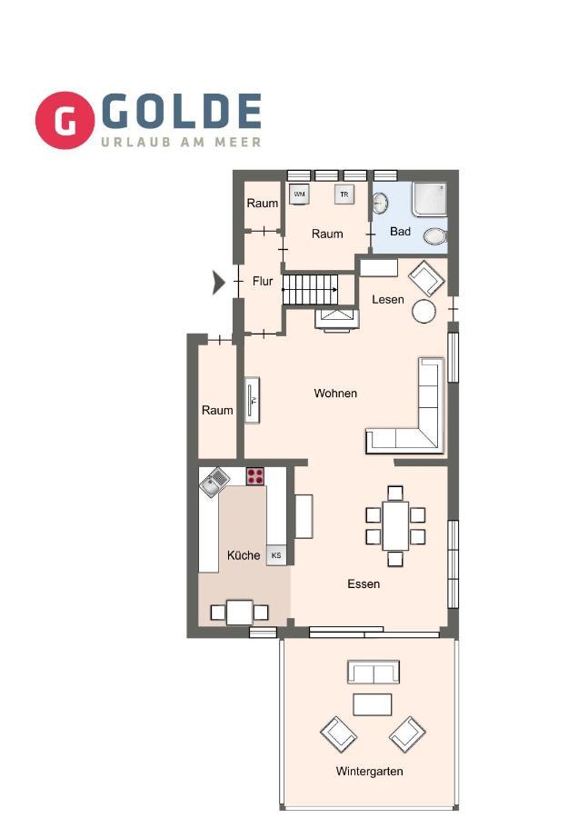 Vila Hus Duenenkieker Spo Hus Duenenkieker Spo Sankt Peter-Ording Exteriér fotografie